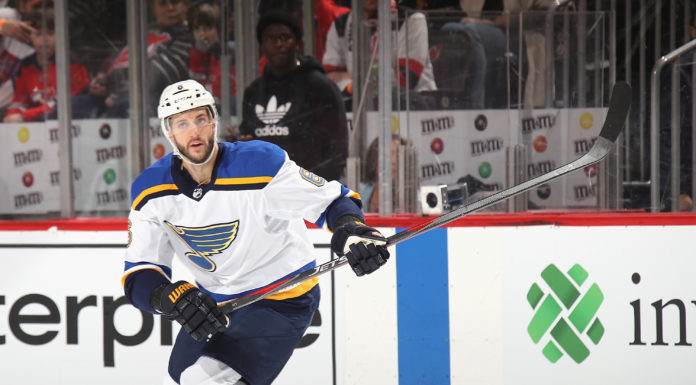 Blues Lock D Marco Scandella to a 4-Year, $13.1 Million Deal