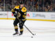 Torey Krug #47 with the Boston Bruins in 2020.