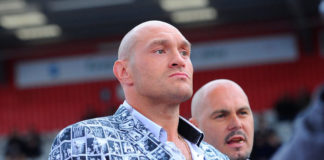 Tyson Fury at Frank Warren & Queensberry Promotions Show in 2019