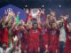 Analyzing the Toughest UEFA Champions League Groups Mohamed Salah of Liverpool celebrates with the Champions League Trophy in 2019