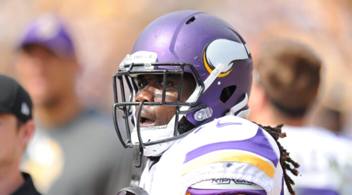 Dalvin Cook with the Vikings in 2017