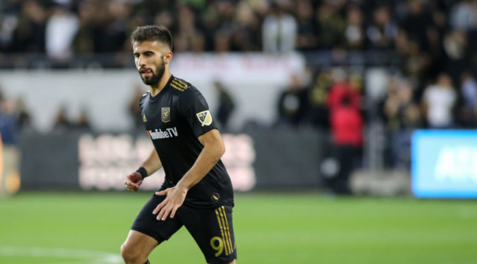 LAFC star Diego Rossi in 2019