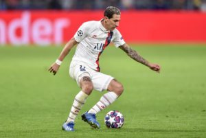 Angel Di Maria with PSG in February 2020