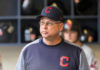 Terry Francona with the Cleveland Indians in 2018