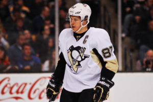 Sidney Crosby with the Pittsburgh Penguins in 2020