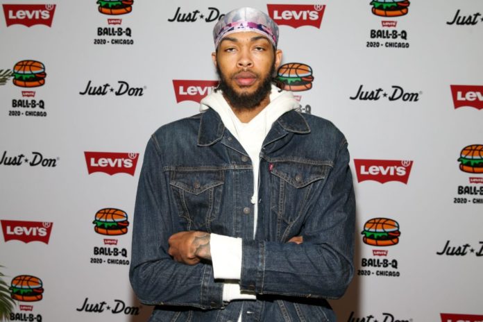 Brandon Ingram at the Levi's Annual Ball-B-Que during All Star Weekend in February 2020