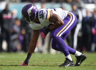 Danielle Hunter with the Vikings in 2016