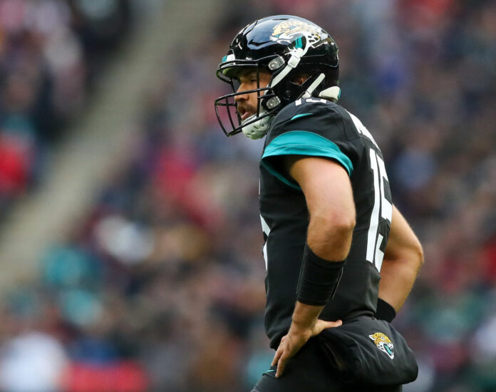 Gardner Minshew with the Jacksonville Jaguars in 2019
