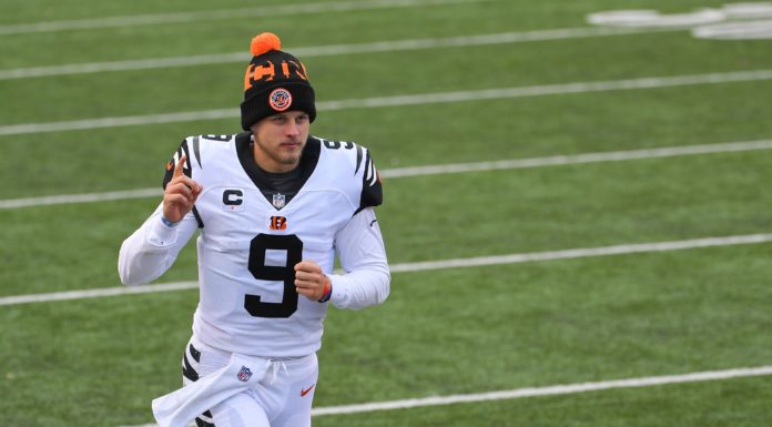 Joe Burrow of the Cincinnati Bengals in 2020