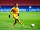 Sergino Dest with FC Barcelona in 2020