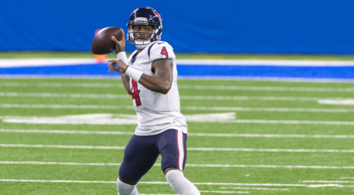 Deshaun Watson with the Houston Texans in 2020