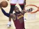 LeBron James Meets With Lakers For Contract Talks LeBron James with the Cleveland Cavaliers in 2018
