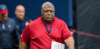 Romeo Crennel with Houston Texans in 2018