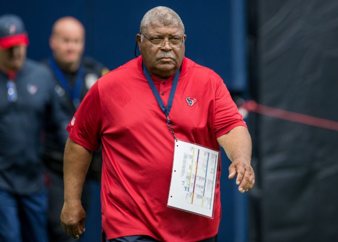 Romeo Crennel with Houston Texans in 2018
