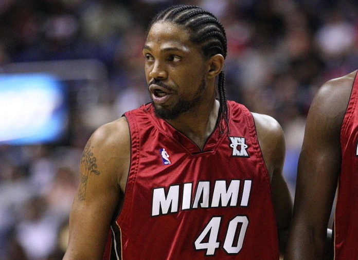 Udonis Haslem with Miami Heat