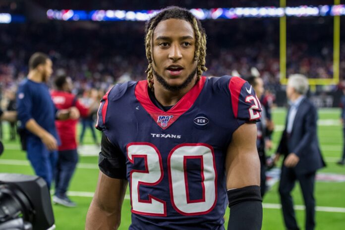 Justin Reid with the Houston Texans in 2020