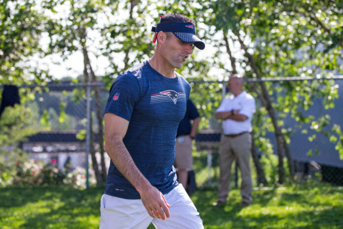 Nick Caserio while he was the director of player personal for the New England Patriots in 2019
