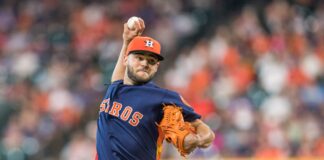 Houston Astros starting pitcher Lance McCullers Jr. in 2018.
