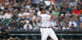 Miguel Cabrera with the Detroit Tigers in 2016.