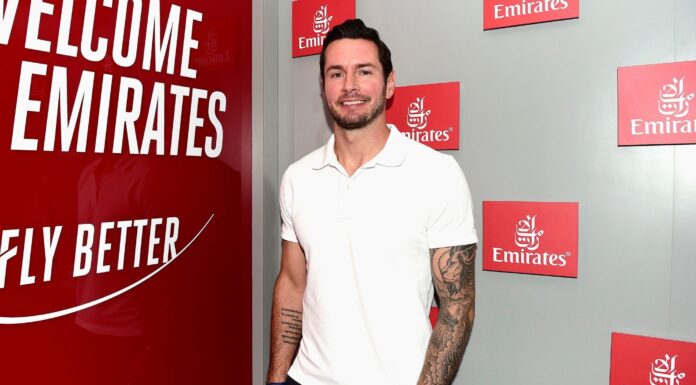 JJ Redick at the US Open Tennis Championships in 2019