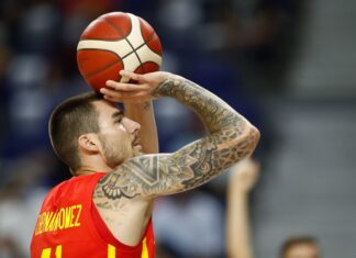 Juancho Hernangomez with Spain