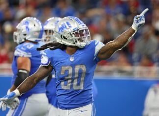 Jamaal Williams in 2021.