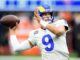 Matthew Stafford with the Los Angeles Rams in 2021