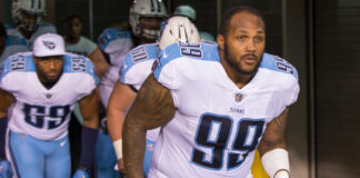 Jurrell Casey with the Tennessee Titans