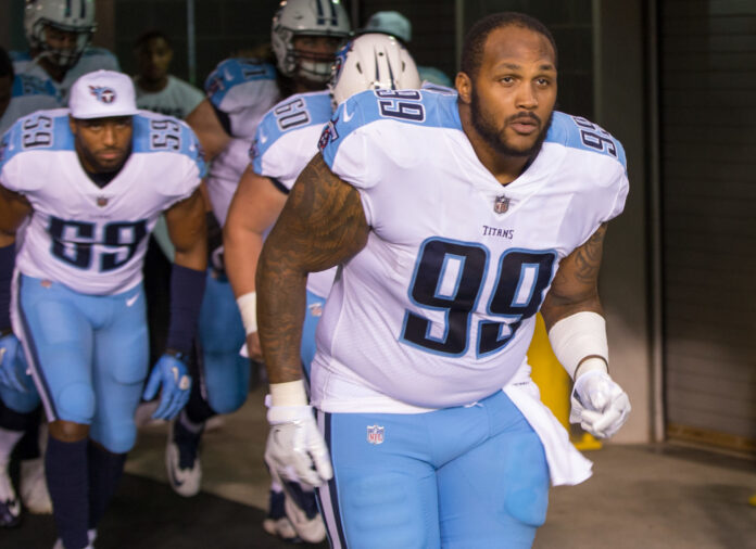 Jurrell Casey with the Tennessee Titans