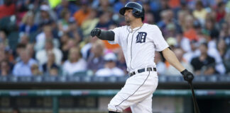 Nick Castellanos with the Tigers in 2016