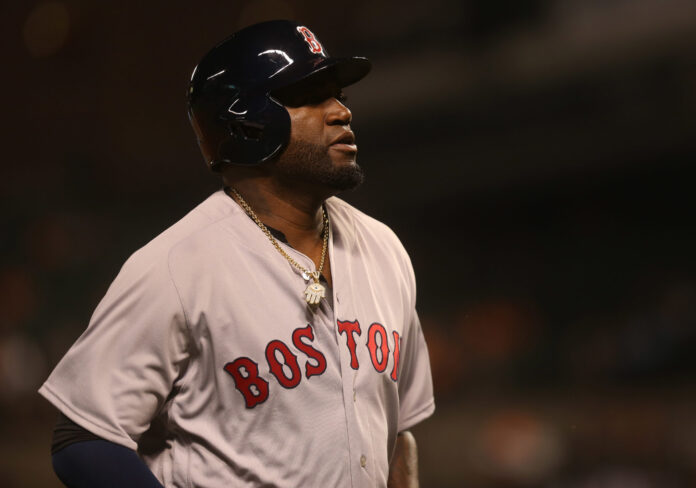 David Ortiz with the Red Sox in 2016.