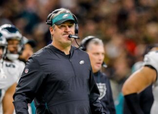 Doug Pederson in his days as Head coach of Philadelphia Eagles in 2019.