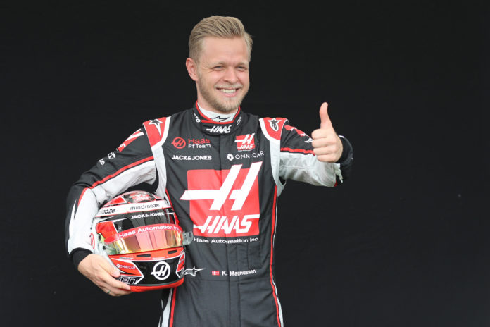 Kevin Magnussen at the Australian Grand Prix in 2020.
