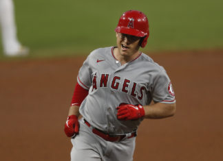 Max Stassi of the Los Angeles in 2020