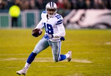 Amari Cooper with the Dallas Cowboys in 2022