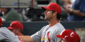 Manager Mike Matheny during his time with St. Louis Cardinals