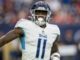 A.J. Brown with Tennessee Titans in January 2022