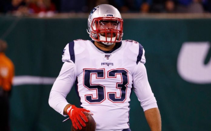 Kyle Van Noy with the New England Patriots in 2019