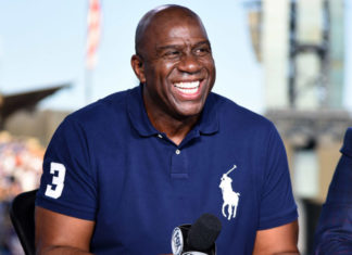 Magic Johnson in 2018