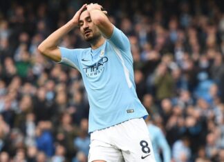 Ilkay Gundogan of Manchester City in 2018