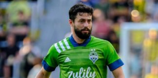 Joao Paulo with the Seattle Sounders in 2021