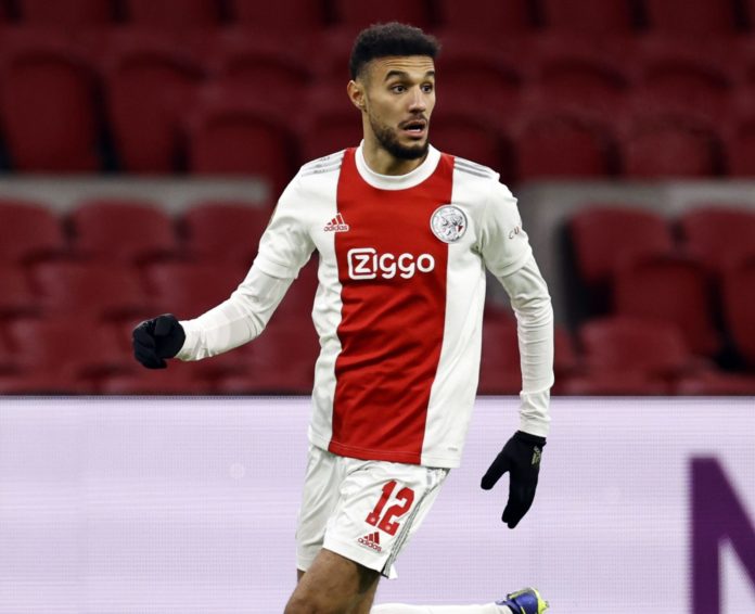 Noussair Mazraoui of Ajax in 2021
