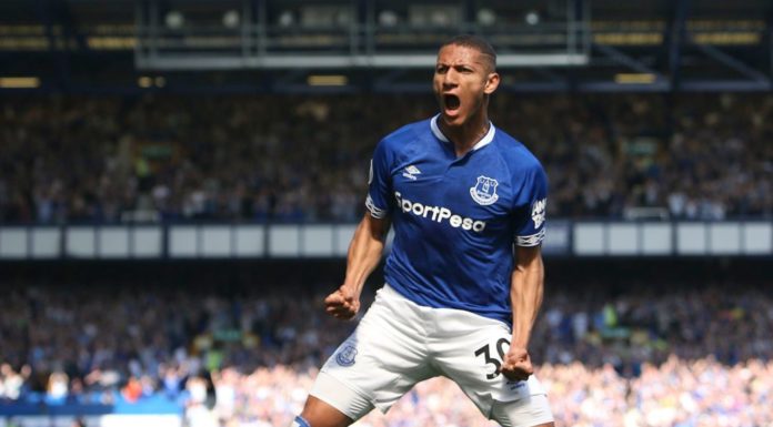 Real Madrid Looking to Sign Richarlison and Vlahovic Richarlison with Everton in 2019