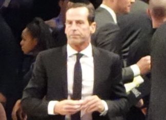 Kenny Atkinson during his time with the Brooklyn Nets