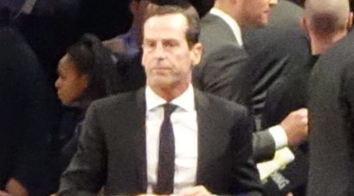 Kenny Atkinson during his time with the Brooklyn Nets