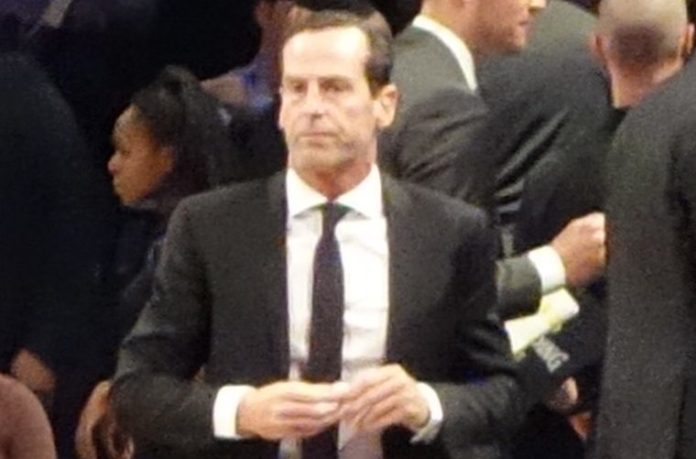 Kenny Atkinson during his time with the Brooklyn Nets