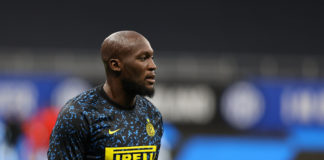 Romelu Lukaku during his first spell with Inter in 2021