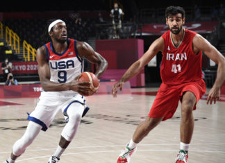 Jerami Grant with Team USA