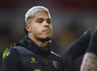 Cucho Hernandez with Watford