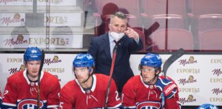 Montreal Canadiens interim head coach Martin St. Louis in February 2022